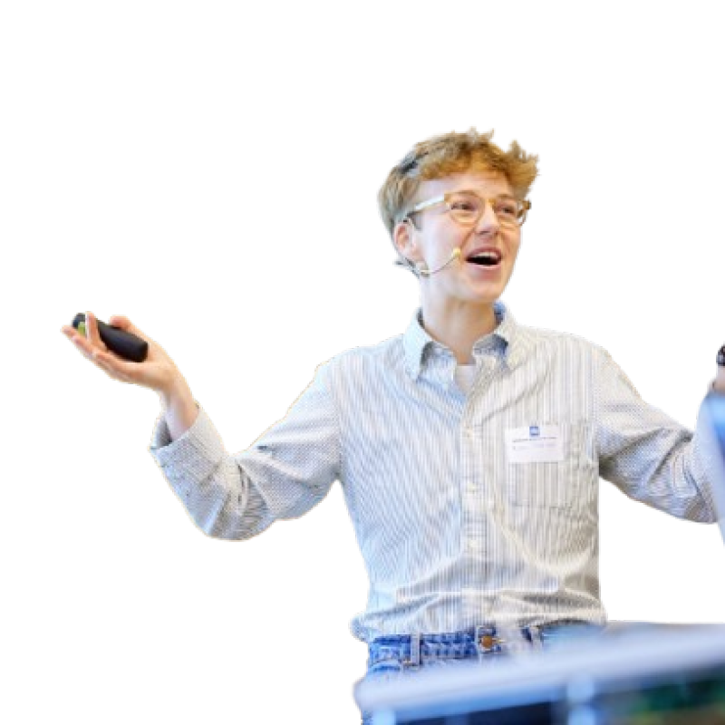 the face of Hanne Oberman